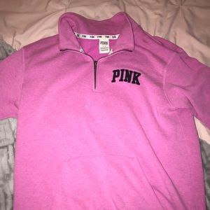 pull over zip up sweatshirt
